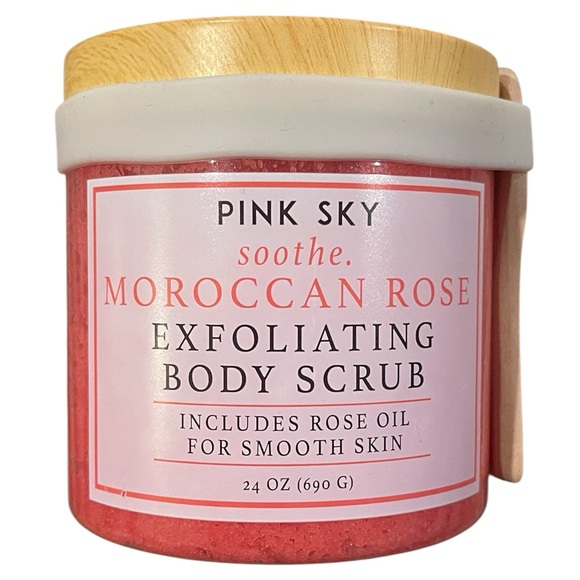 Pink Sky Other - 🪷 Moroccan Rose Exfoliating Body Scrub